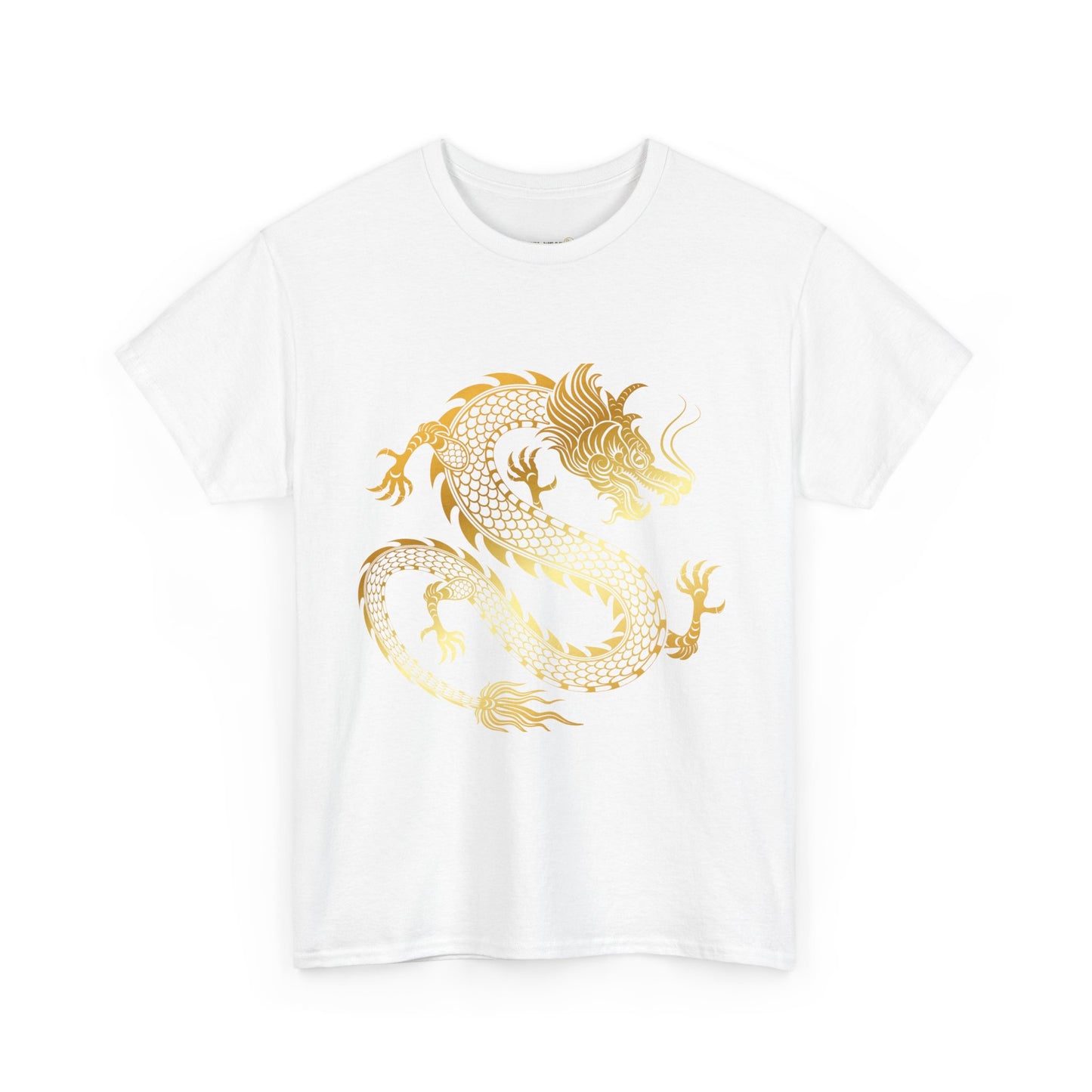 Gold Dragon Unisex Heavy Cotton Tee