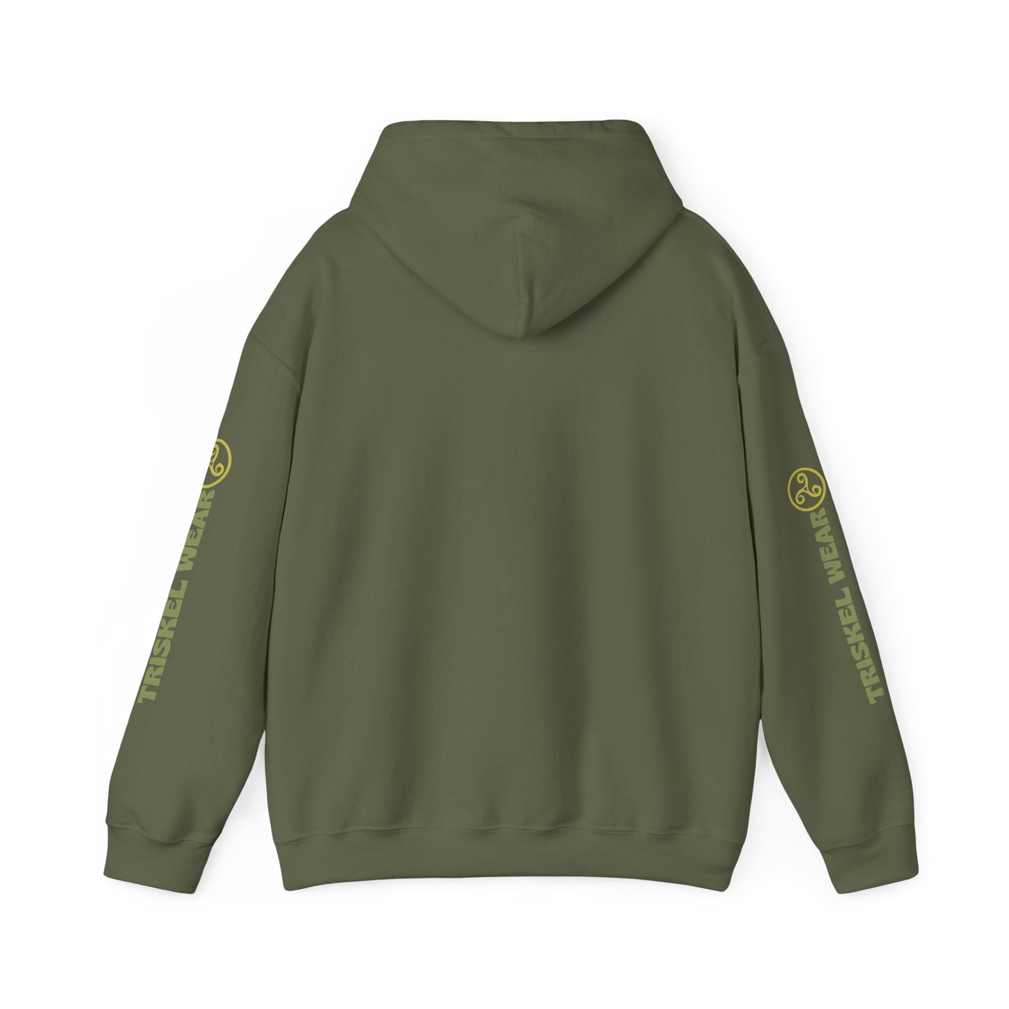 Hooded Sweatshirt with Sigils for Good Luck and Spiritual Protection