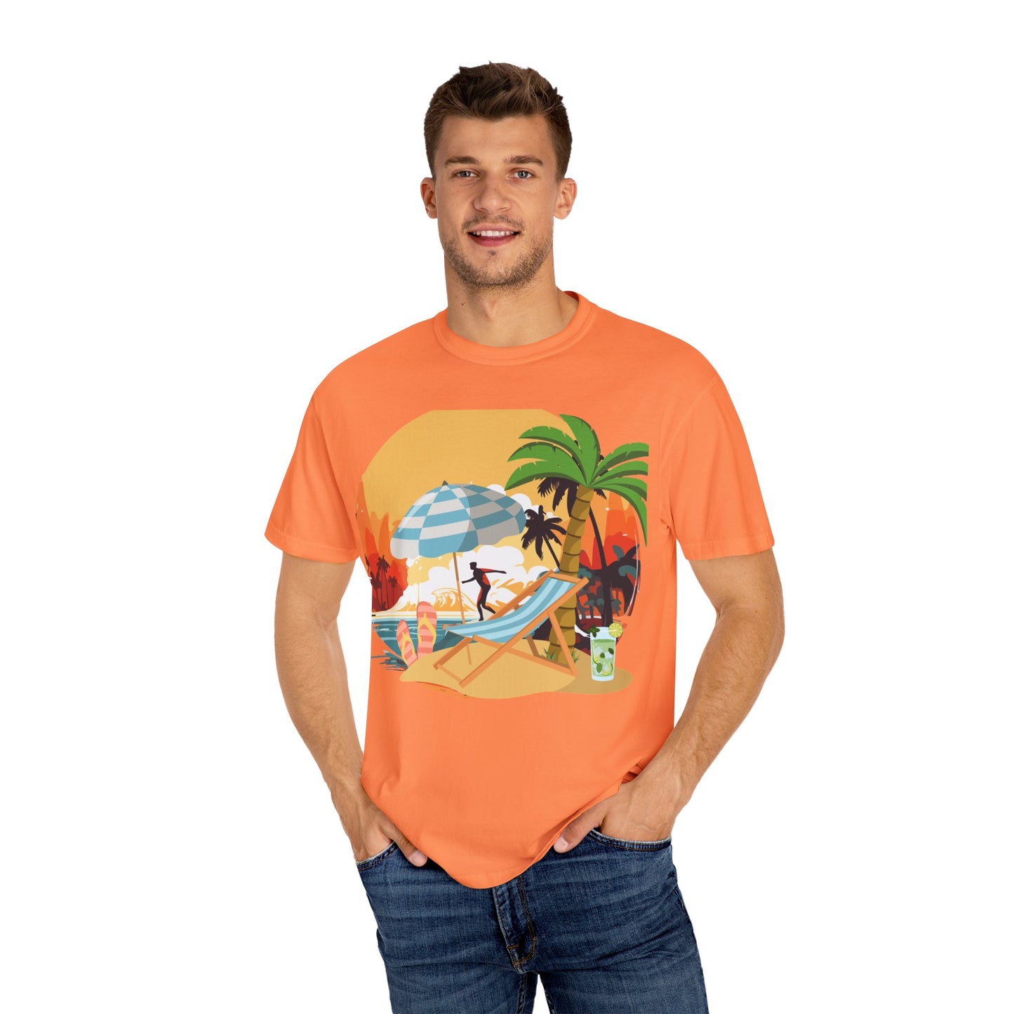 Beach & Surf Garment-Dyed T-shirt