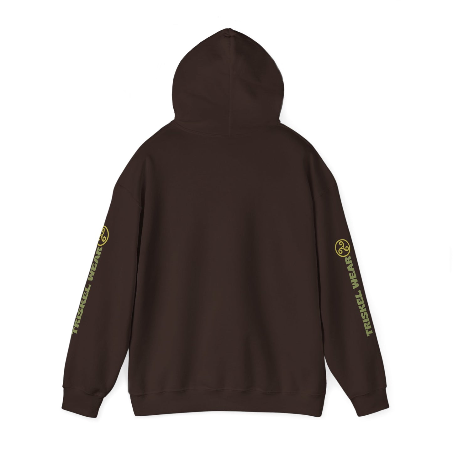 Hooded Sweatshirt with Sigils for Good Luck and Spiritual Protection