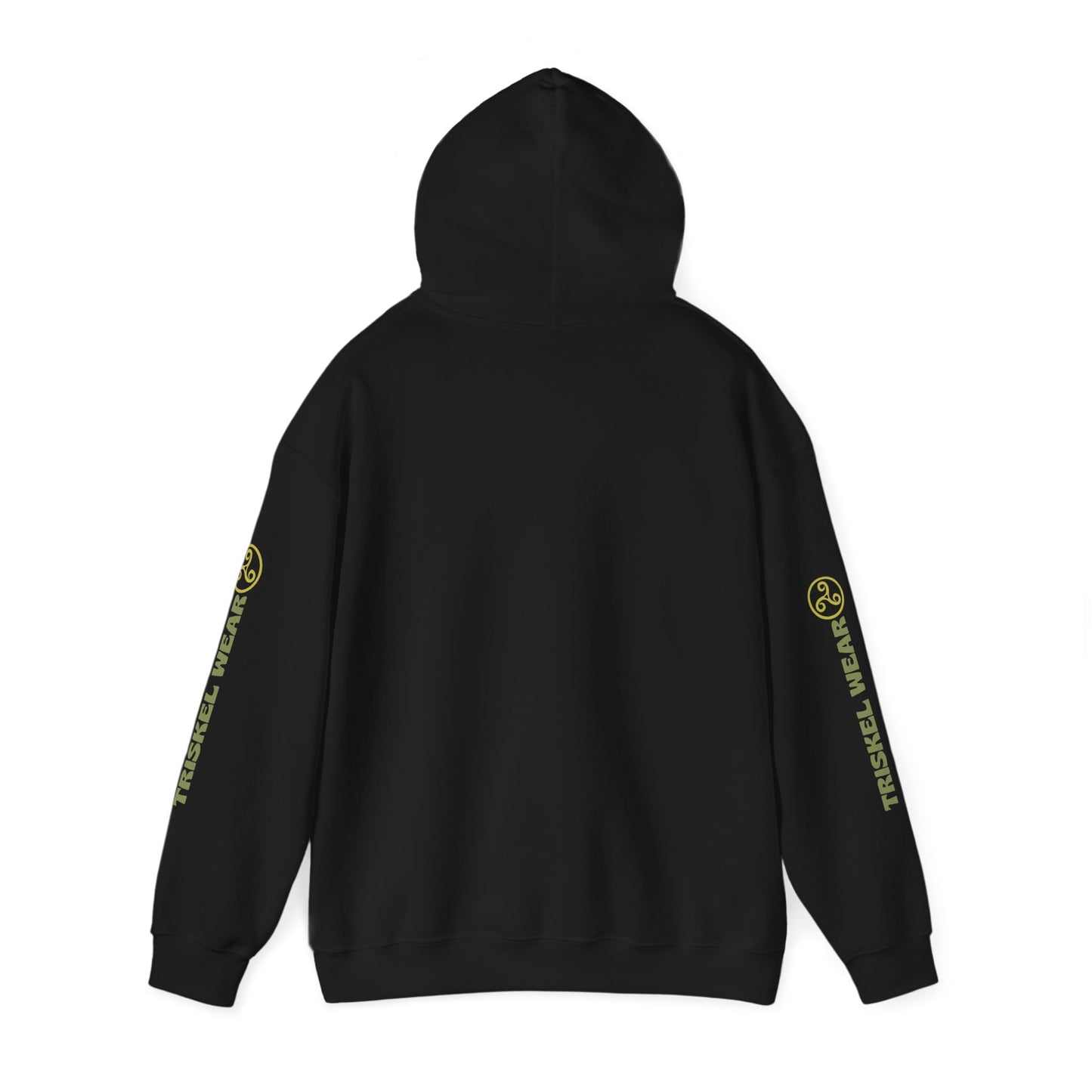 Hooded Sweatshirt with Sigils for Good Luck and Spiritual Protection