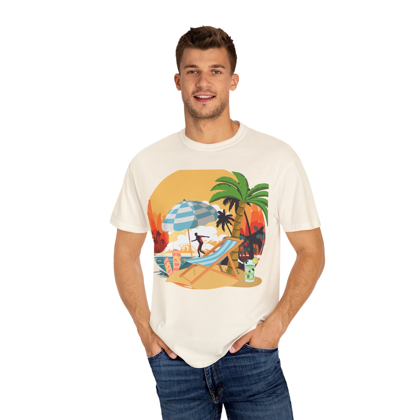 Beach & Surf Garment-Dyed T-shirt