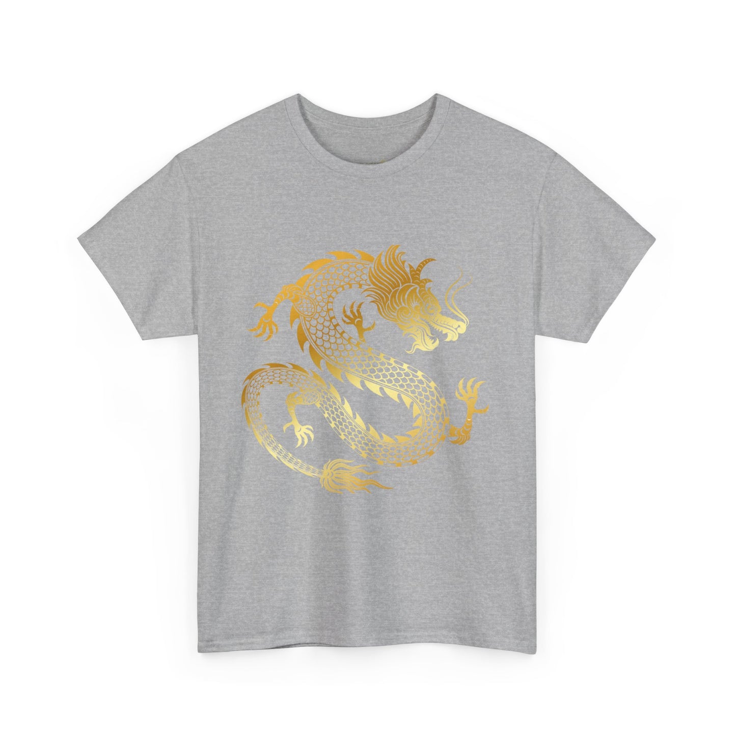 Gold Dragon Unisex Heavy Cotton Tee