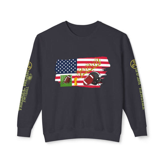 FOOTBALL Unisex Lightweight Crewneck Sweatshirt