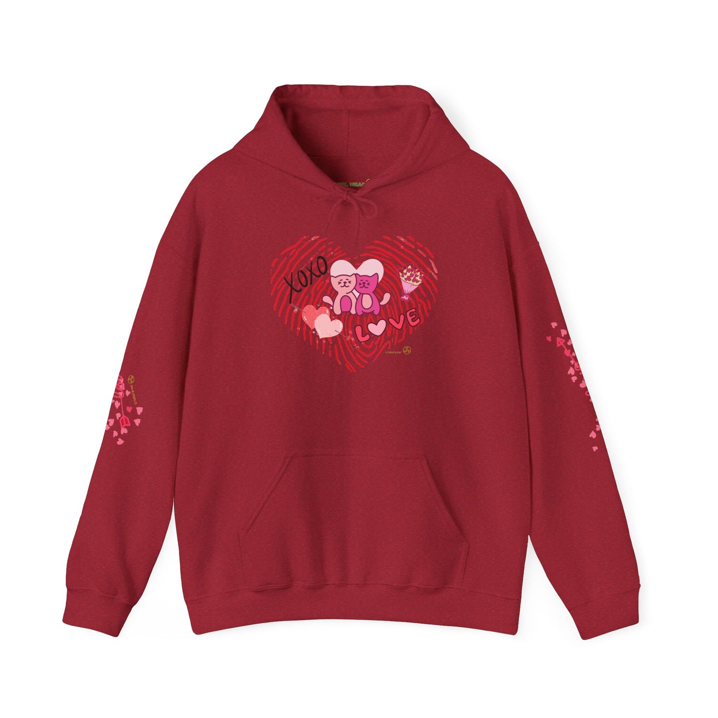 Heart Unisex Heavy Blend™ Hooded Sweatshirt