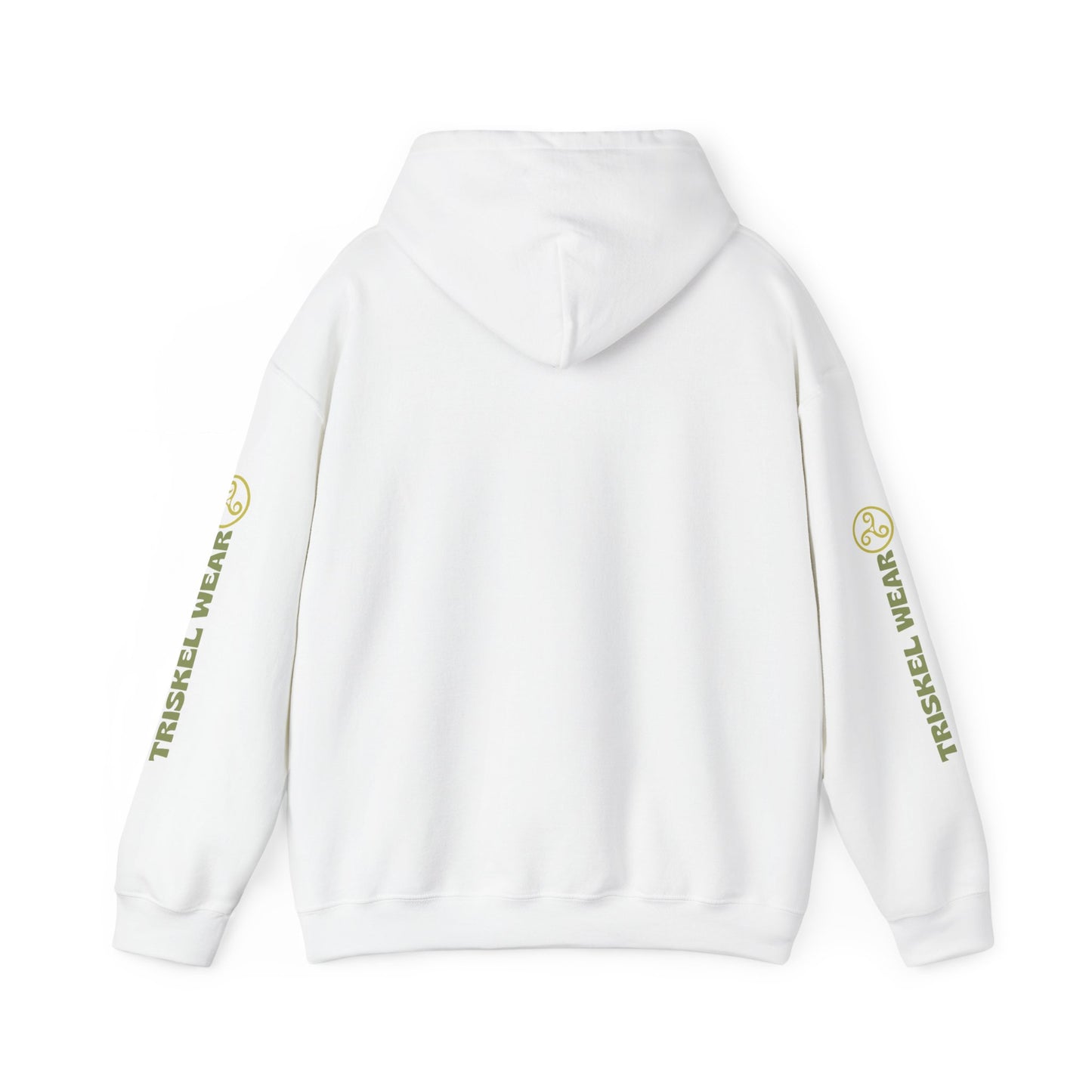 Hooded Sweatshirt with Sigils for Good Luck and Spiritual Protection