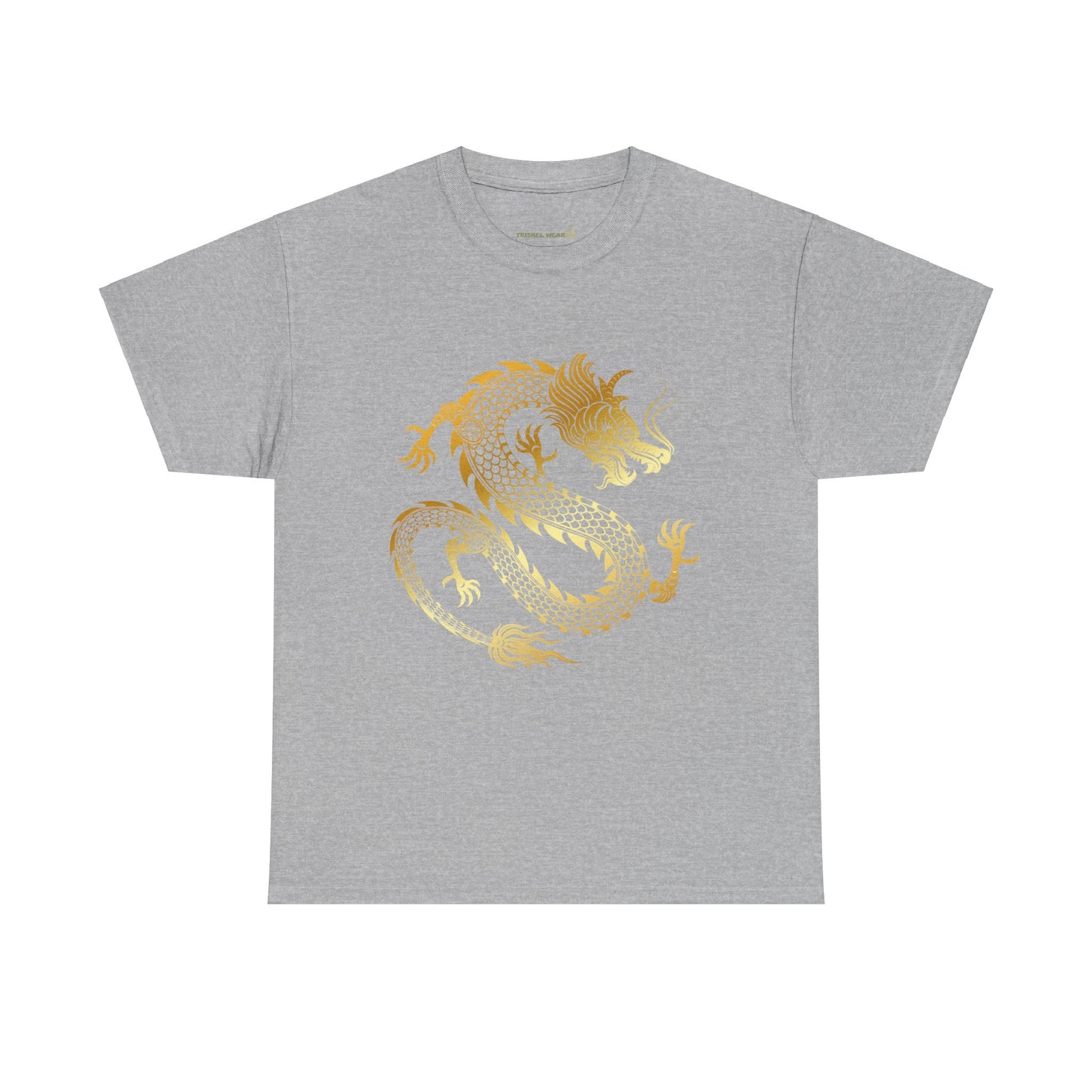 Gold Dragon Unisex Heavy Cotton Tee