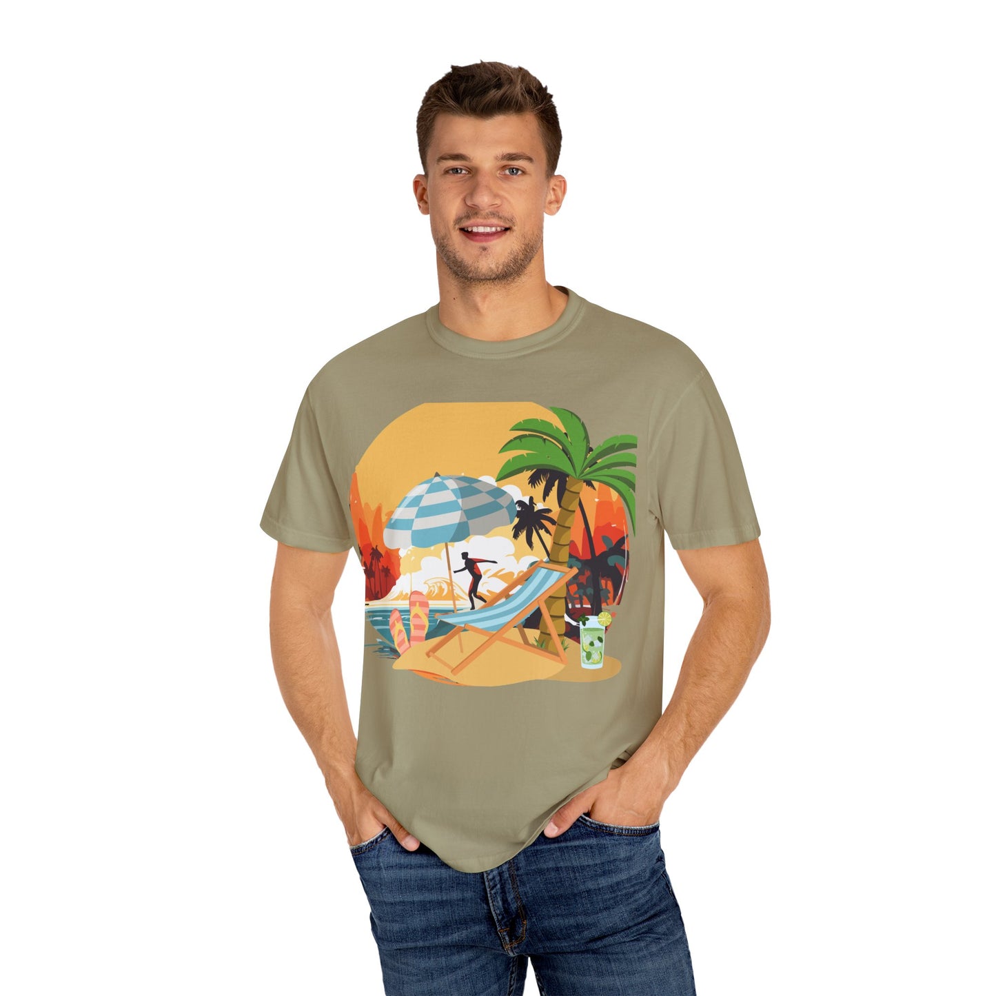 Beach & Surf Garment-Dyed T-shirt