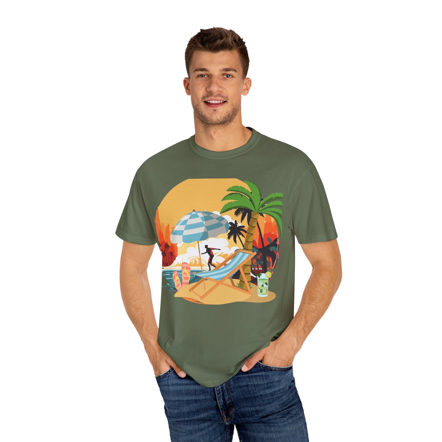 Beach & Surf Garment-Dyed T-shirt