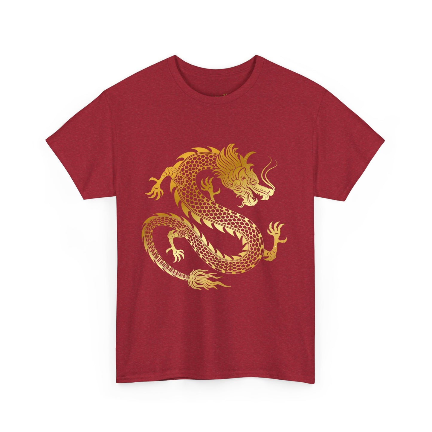 Gold Dragon Unisex Heavy Cotton Tee