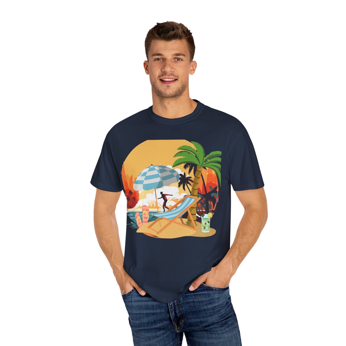 Beach & Surf Garment-Dyed T-shirt