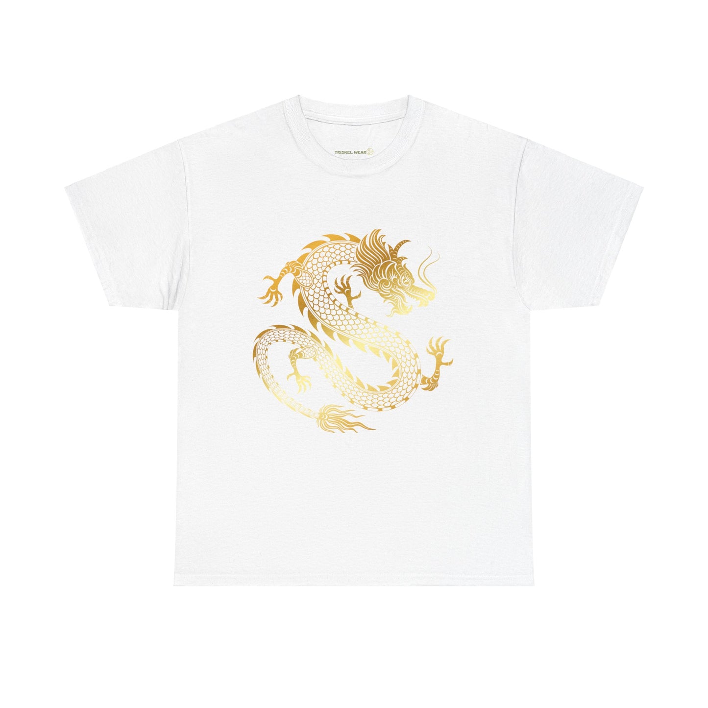 Gold Dragon Unisex Heavy Cotton Tee