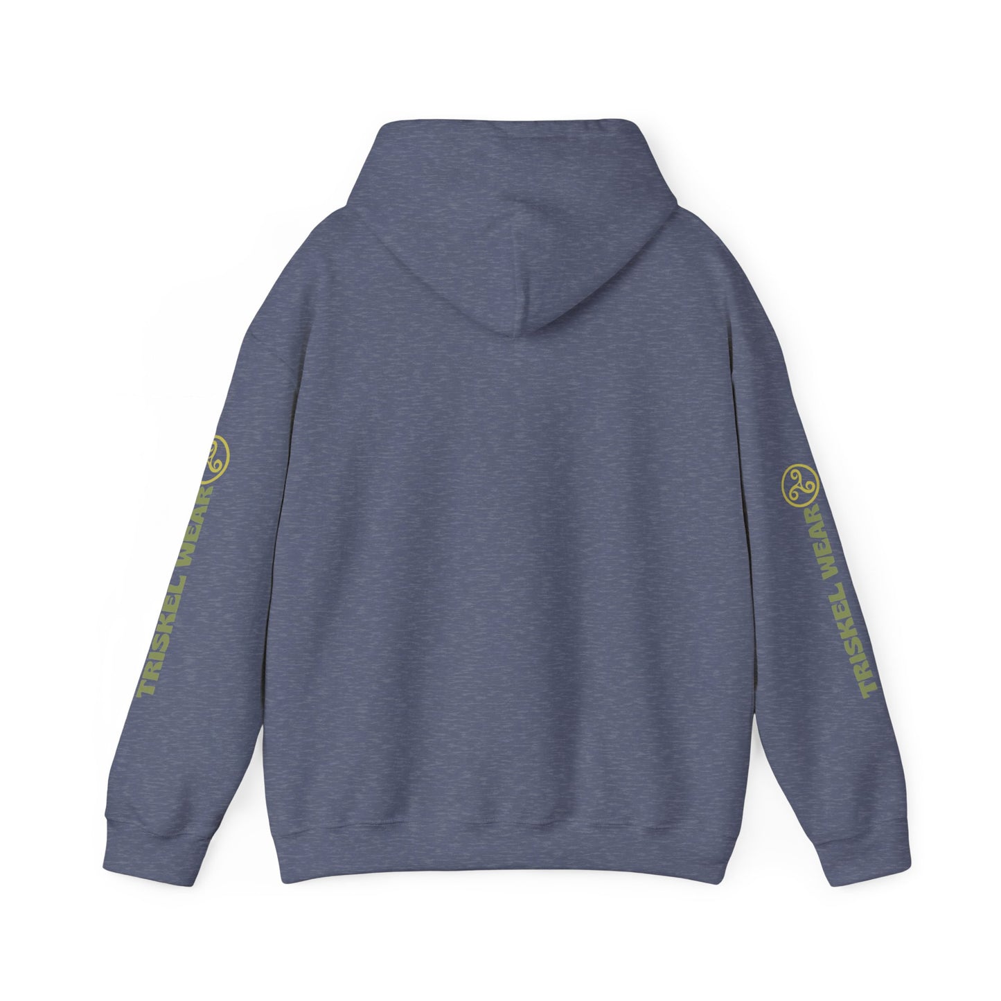 Hooded Sweatshirt with Sigils for Good Luck and Spiritual Protection