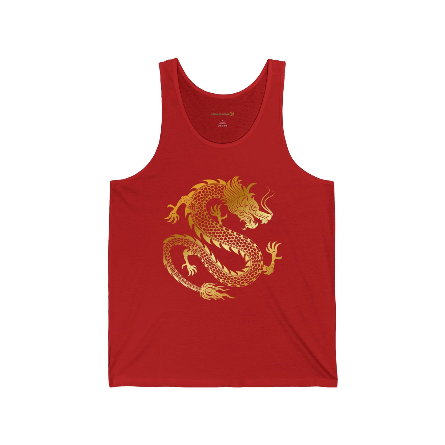 Gold Dragon Unisex Jersey Tank