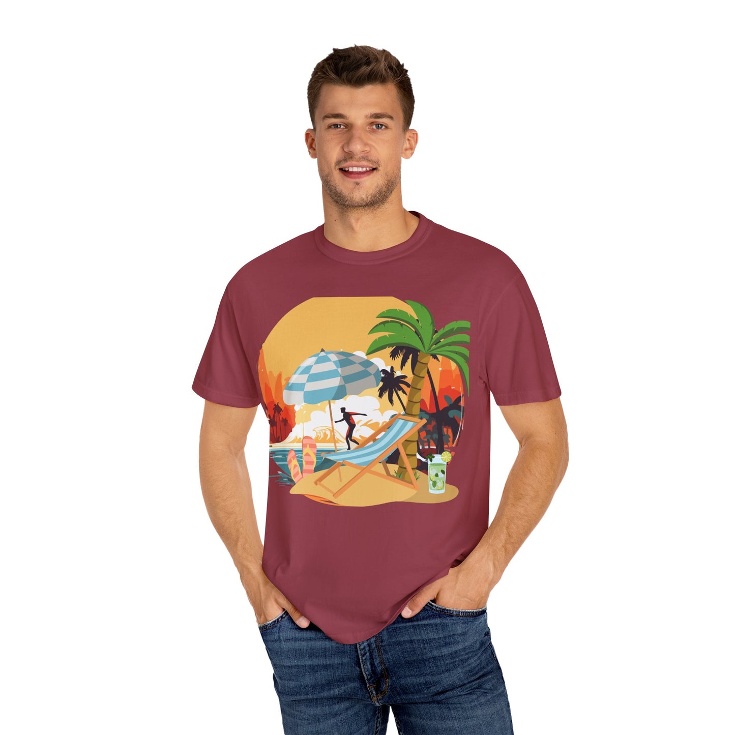 Beach & Surf Garment-Dyed T-shirt