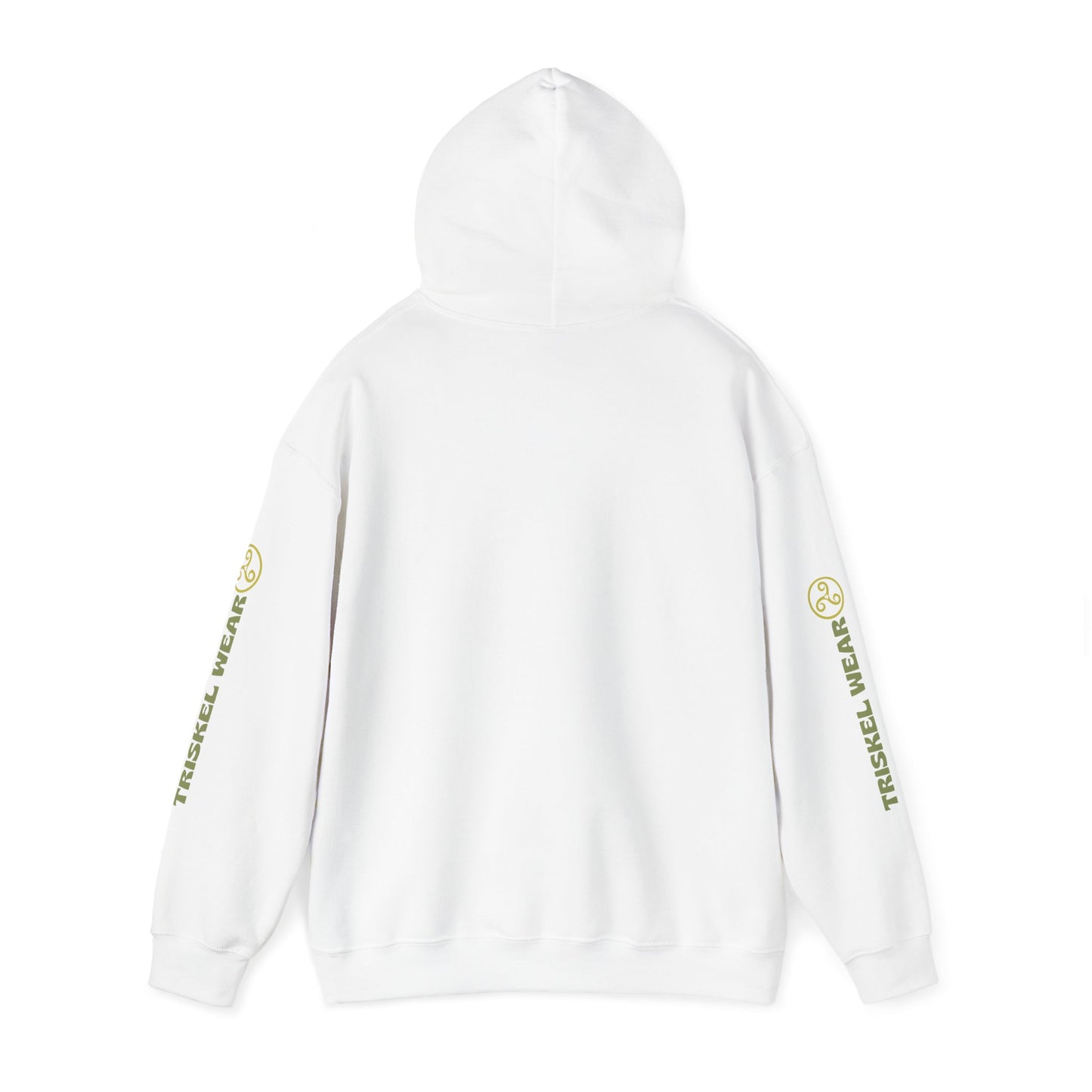 Hooded Sweatshirt with Sigils for Good Luck and Spiritual Protection