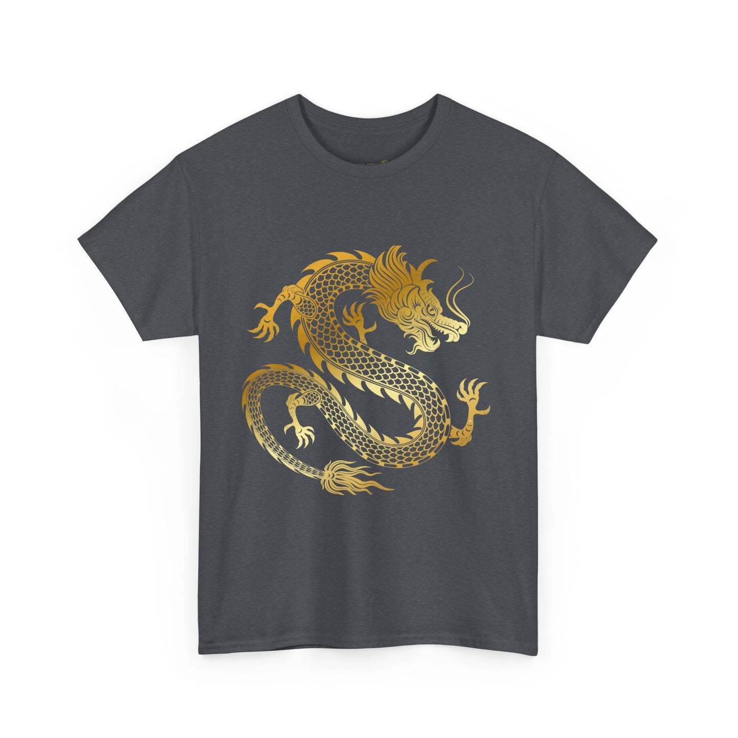 Gold Dragon Unisex Heavy Cotton Tee