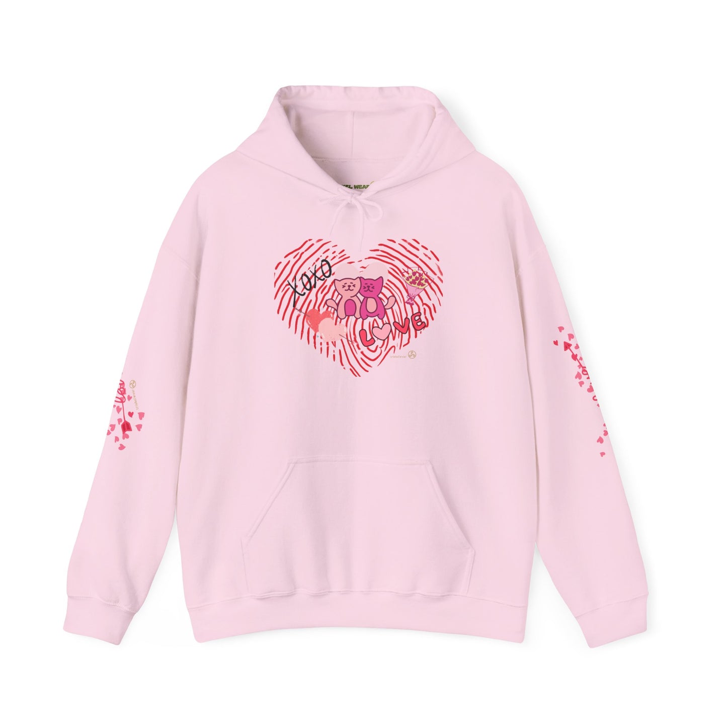 Heart Unisex Heavy Blend™ Hooded Sweatshirt