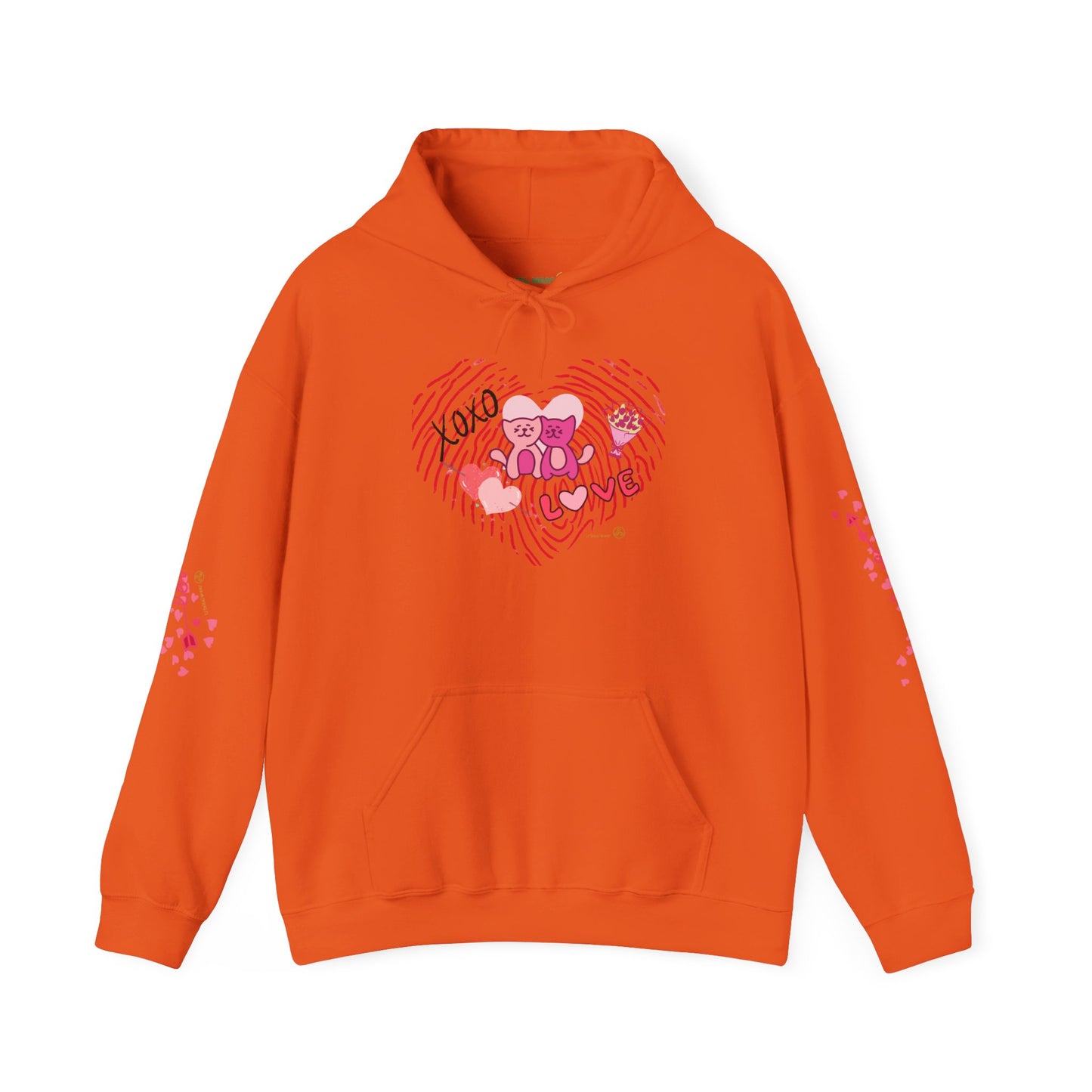 Heart Unisex Heavy Blend™ Hooded Sweatshirt