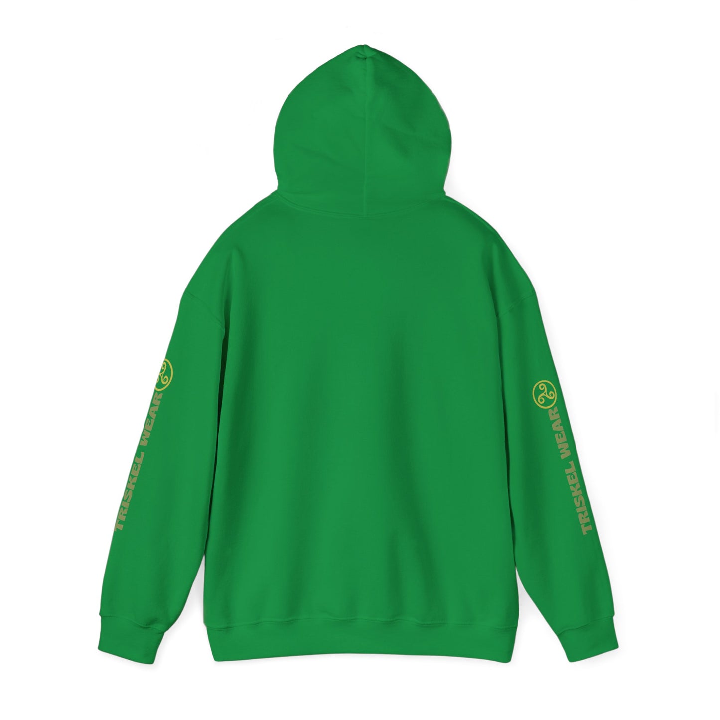 Hooded Sweatshirt with Sigils for Good Luck and Spiritual Protection