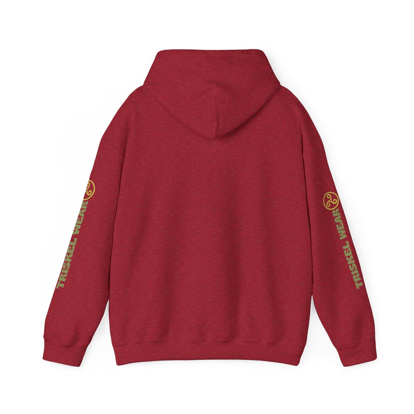 Hooded Sweatshirt with Sigils for Good Luck and Spiritual Protection