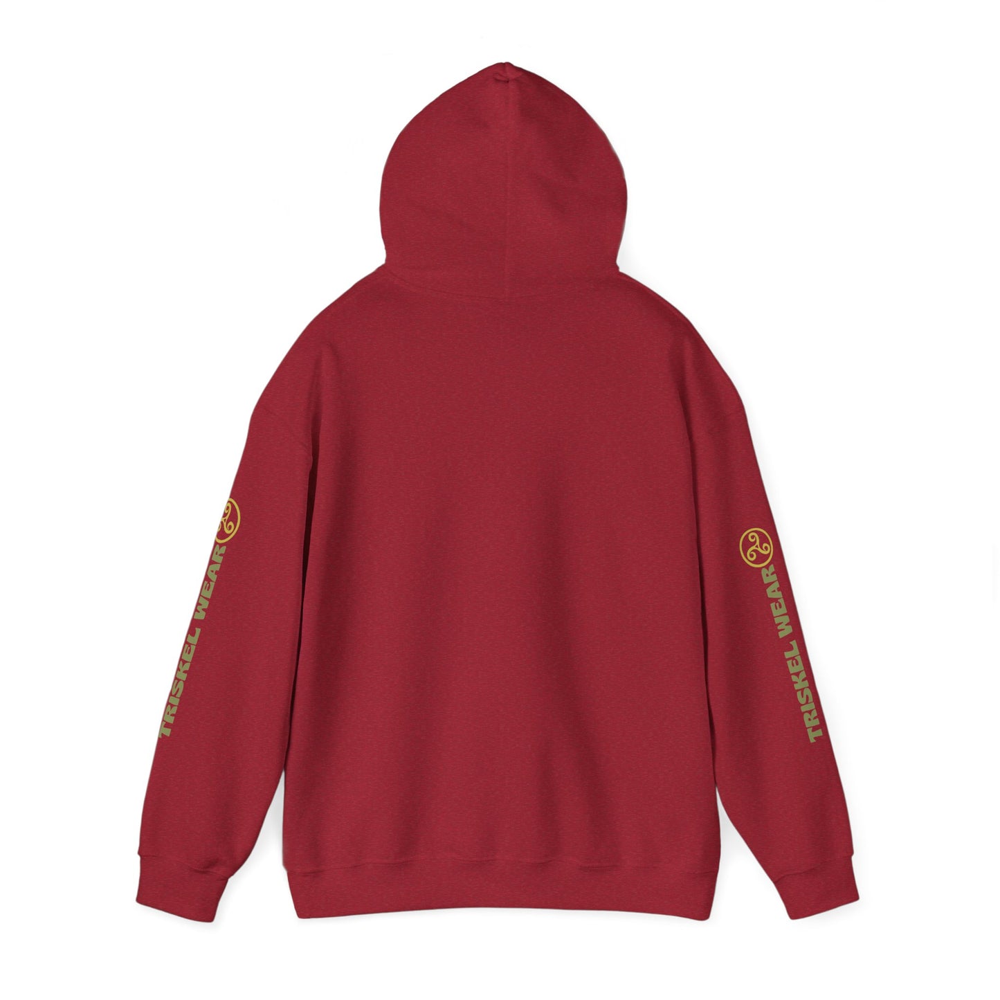 Hooded Sweatshirt with Sigils for Good Luck and Spiritual Protection