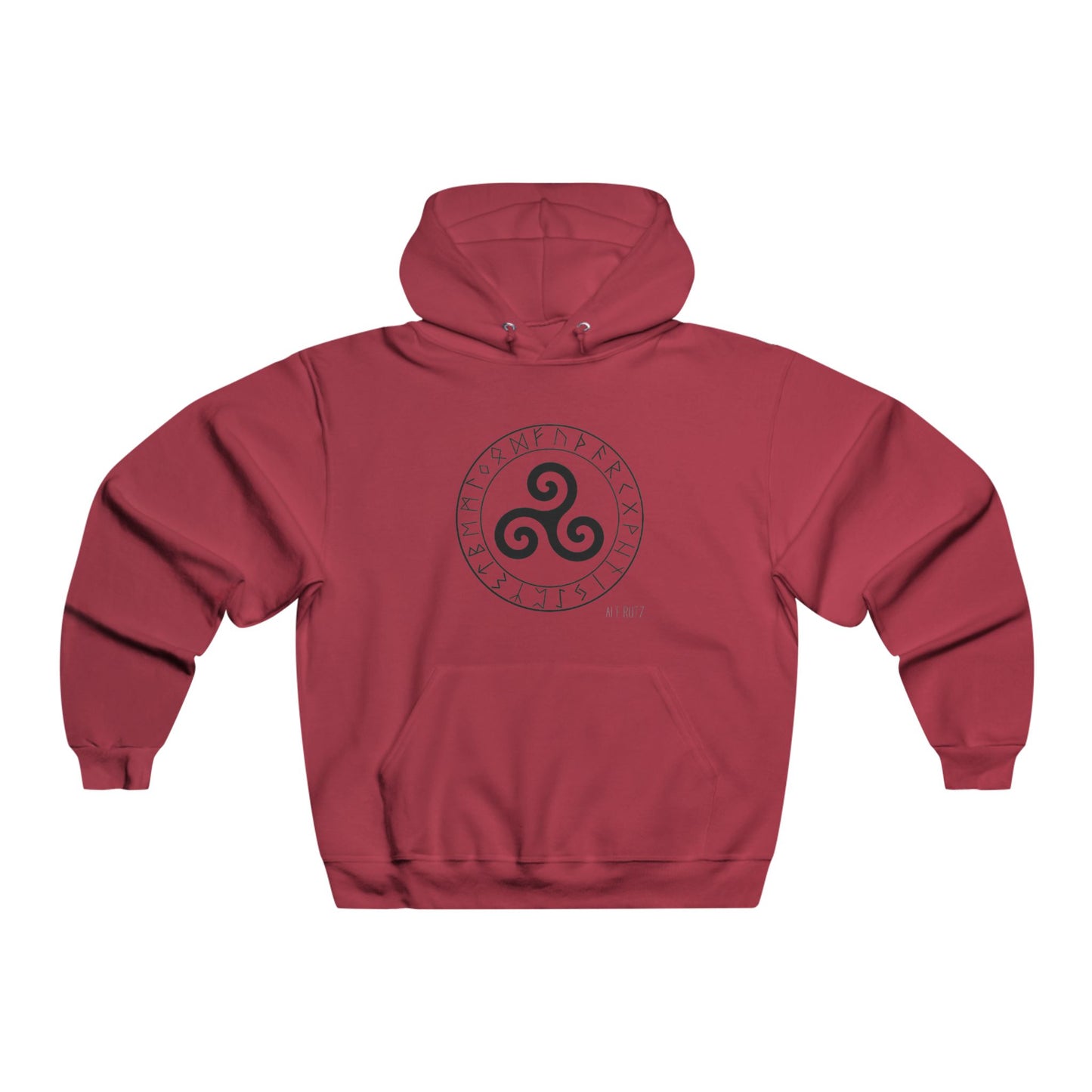 Men's NUBLEND® Hooded Sweatshirt with a triskel