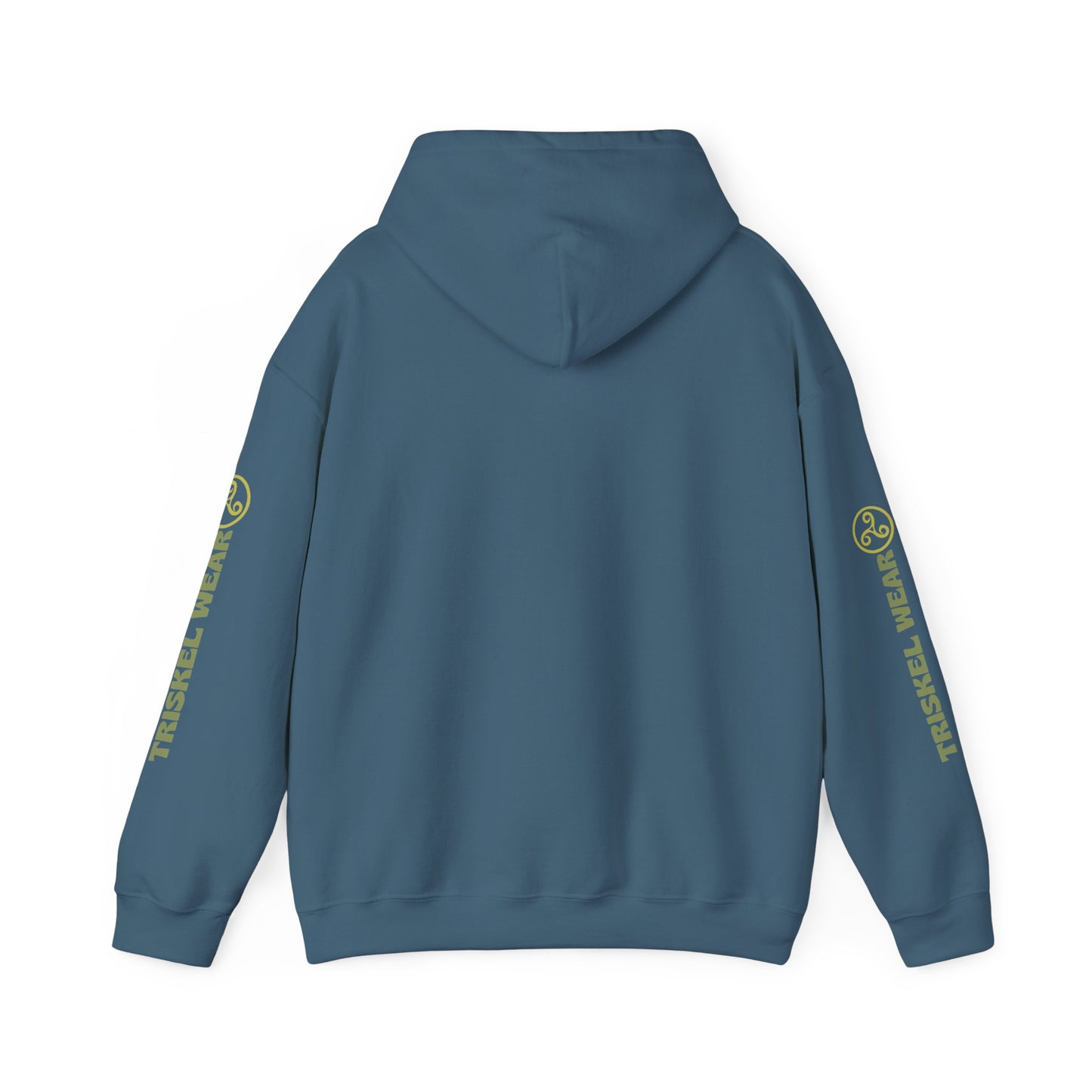 Hooded Sweatshirt with Sigils for Good Luck and Spiritual Protection