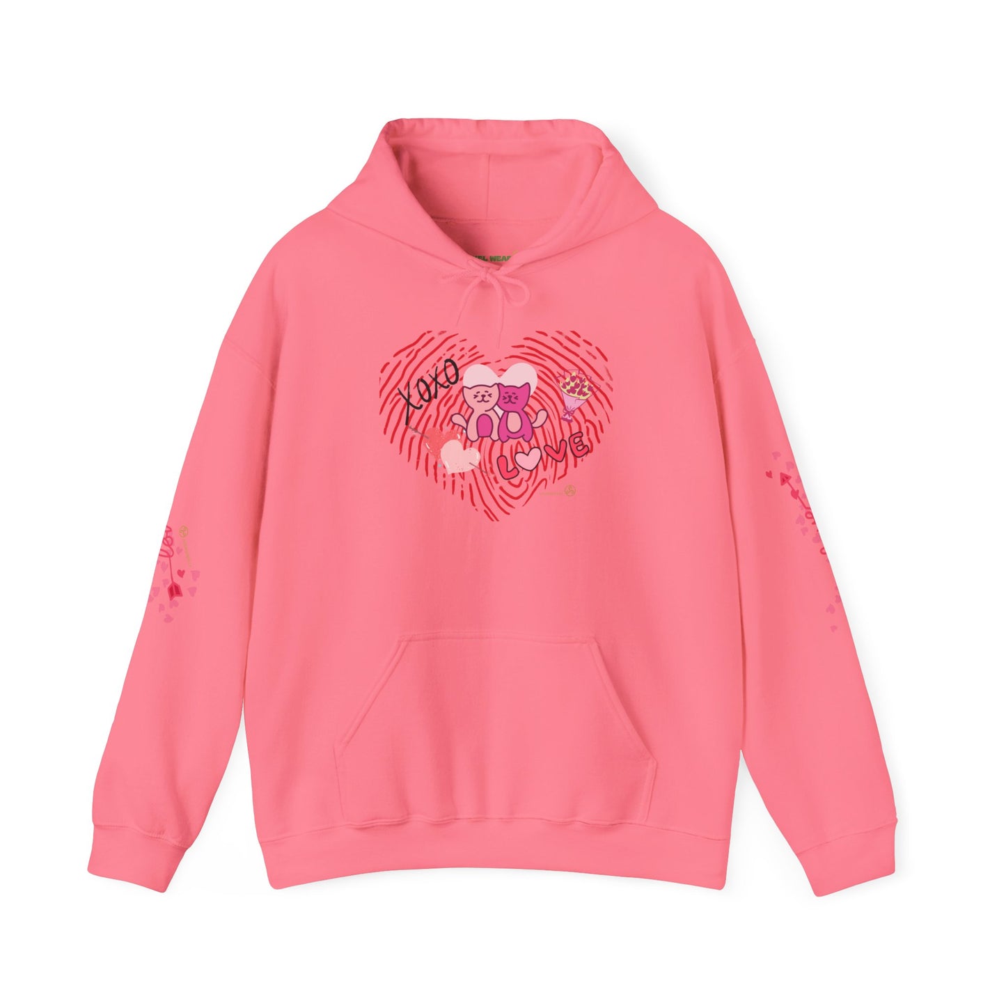 Heart Unisex Heavy Blend™ Hooded Sweatshirt