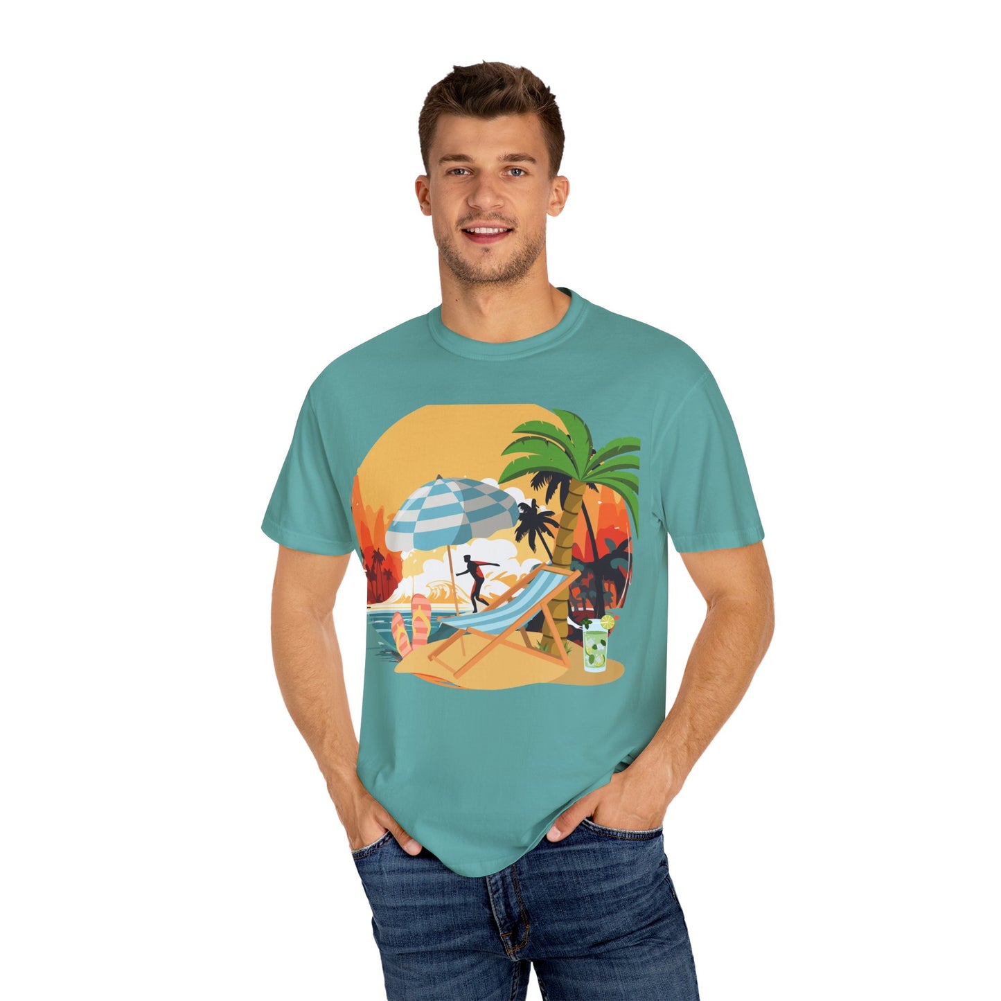 Beach & Surf Garment-Dyed T-shirt